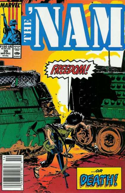 Nam 39 - Freedom - Tanks - Marvel - Speech Bubble - Boy