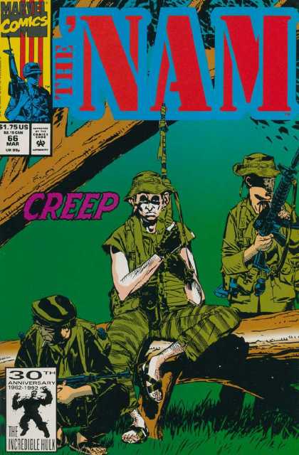 Nam 66 - Us Army - Vietnam - Creep - Grunts - Hulk 30th Anniversary