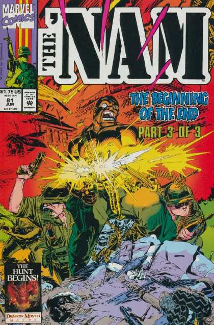Nam 81 - Marvel Comics - Approved By The Comics Code - The Beginning Of The End - Soldier - The Hunt Begins