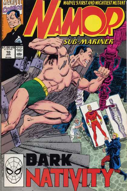 Namor 10 - Marvel Comics - Namor - Marvels First And Mightiest Mutant - Sub-mariner - Dark Nativity