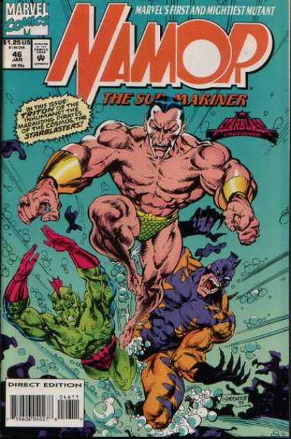 Namor 46 - Sub Mariner - Mightiest Mutant - Triton - Marvel - The Starblasters