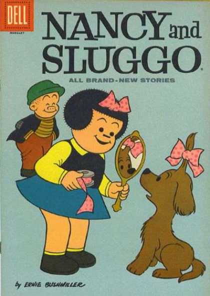 Nancy and Sluggo 180 - Dell - Cap - February - All Brand -new Stories - Ernie