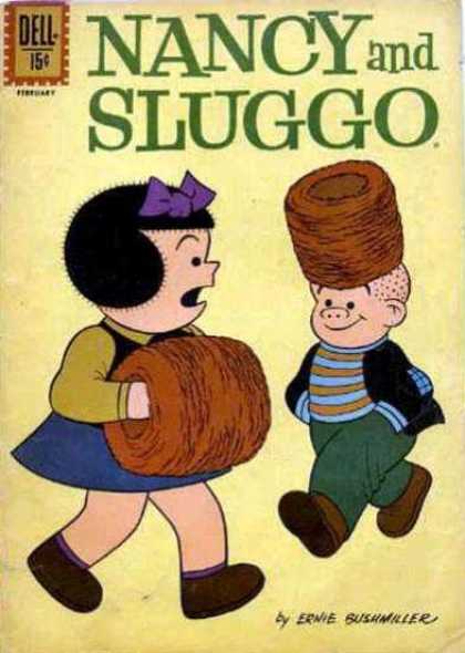 Nancy and Sluggo 186 - Collectible - Dell - February - Comic Book - Ernie Bushmiller
