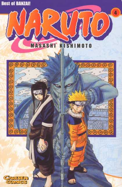 Naruto 4 - Naturo - Hako - Masashi Kishimoto - Zabuza Momochi - Uzumaki