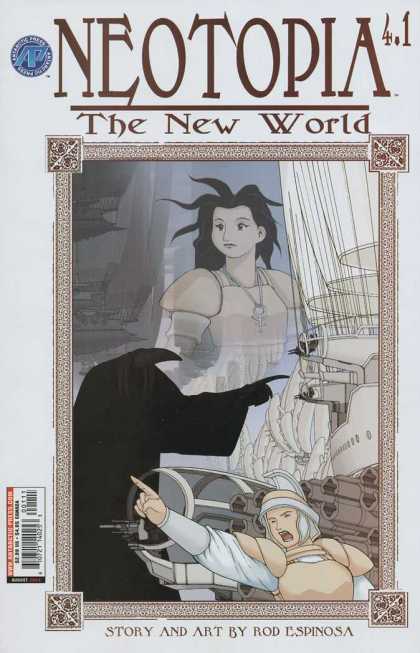 Neotopia 4 1 - The New World - Story And Art By Rod Espinosa - Mirror - Boat - Shadow