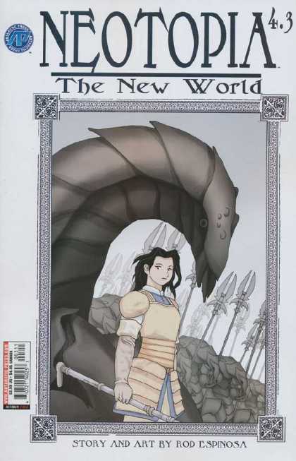Neotopia 4 3 - The New World - Rod Espinosa - Story And Art - Man - Spear