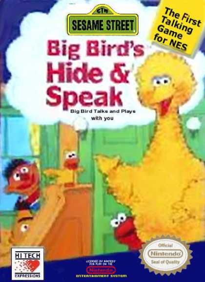 NES Games - Big Bird's Hide & Speak