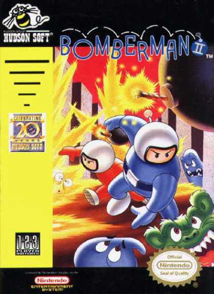 NES Games - Bomberman 2