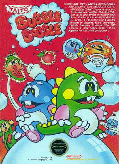 NES Games - Bubble Bobble 1
