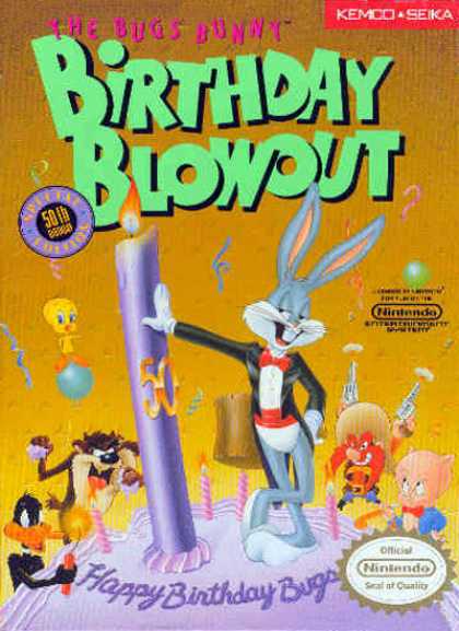 NES Games - Bugs Bunny Birthday Blowout