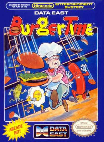 NES Games - Burgertime