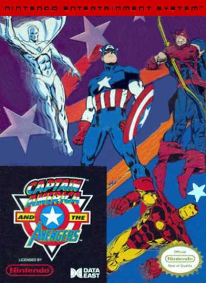 NES Games - Captain America 'n the Avengers