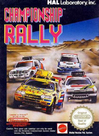 NES Games - Championship Rally
