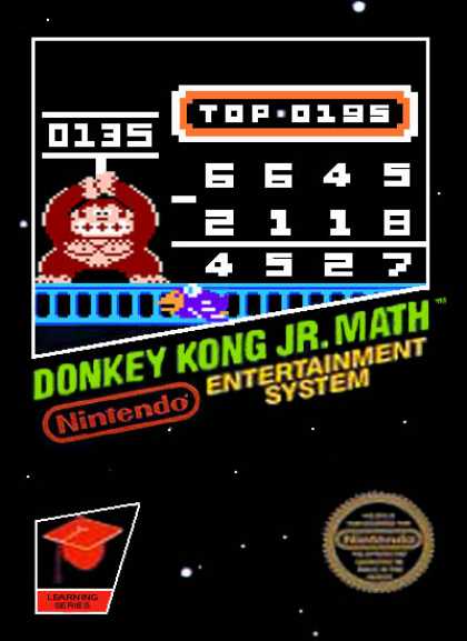 NES Games - Donkey Kong Jr Math