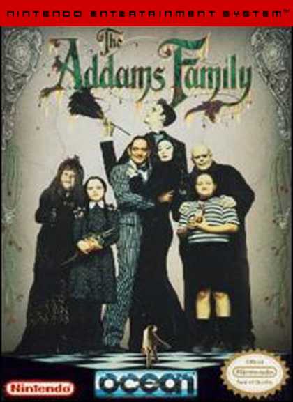 NES Games - Addams Family