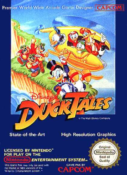 NES Games - Ducktales 1E