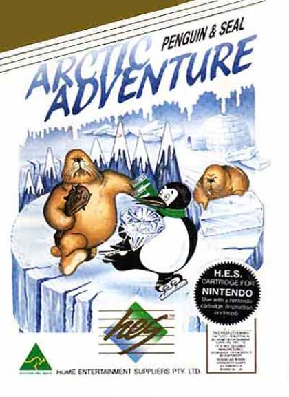 NES Games - Arctic Adventure HES