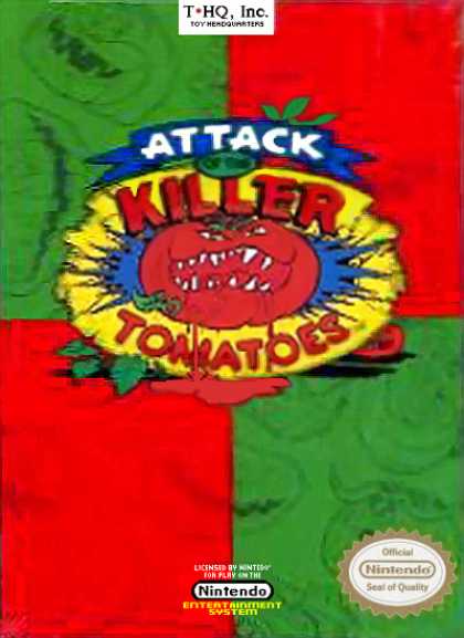 NES Games - Attack of the Killer Tomatoes