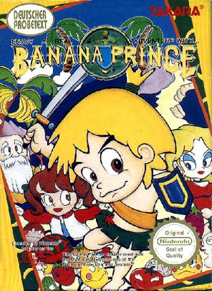 NES Games - Banana Prince