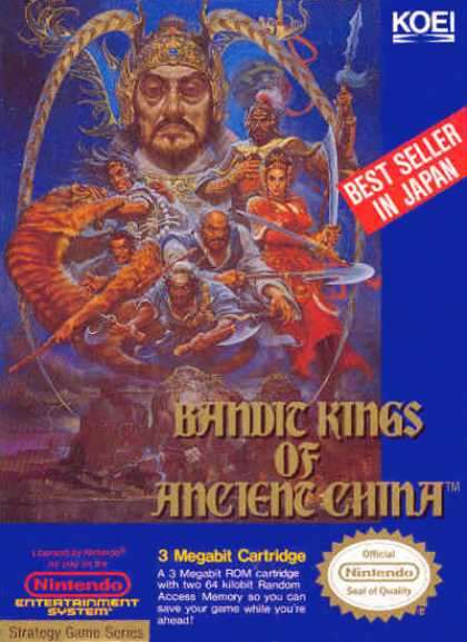 NES Games - Bandit Kings of Ancient China