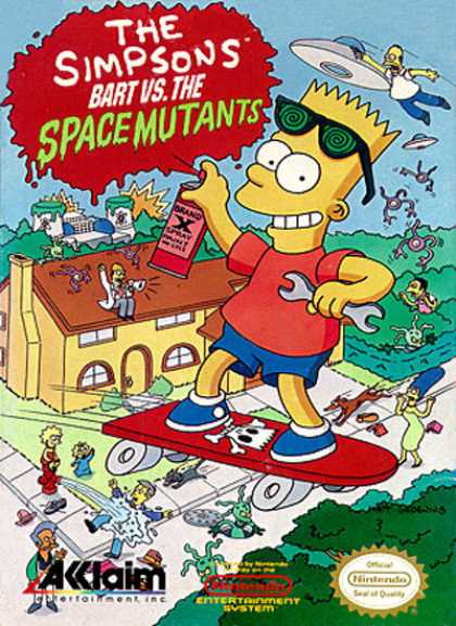 NES Games - Bart vs the Space Mutants