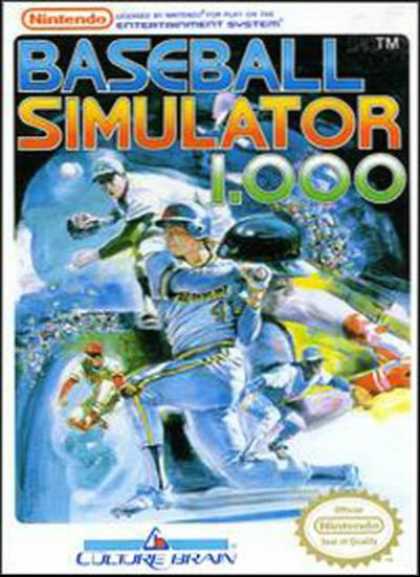 NES Games - Baseball Simulator 1000