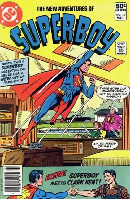 New Adventures of Superboy 15 - The Punch Of Superboy - Thje Zoom Adventures Of Superboy - The Powers Of Superboy - The Superboy Arise - The Great Friend Superboy