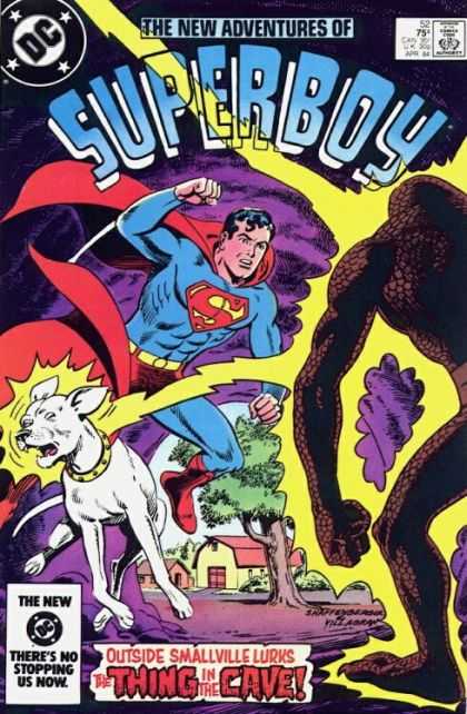 New Adventures of Superboy 52 - Dc - Approved By The Comics Code - Superman - Dog - Monster