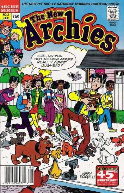 New Archies 2 - Jughead - Cola - Headphones - Sidewalk - Dogs