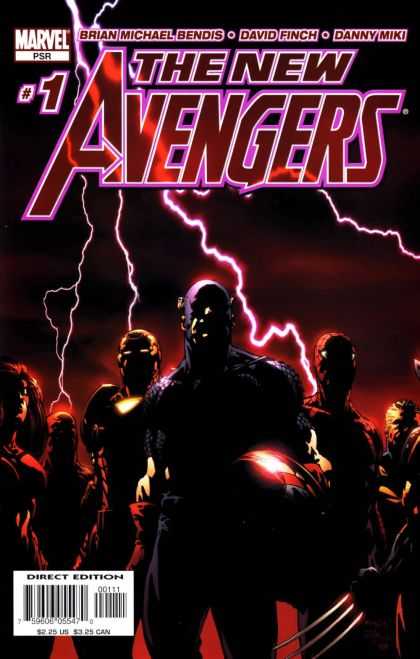 New Avengers 1 - Marvel - Brian Michael Bendis - David Finch - Danny Miki - Superheroes - David Finch