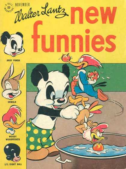 New Funnies 117 - Walter Lantz - November - Andy Panda - Oswald - Soup