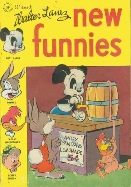 New Funnies 127 - Walter Lanz - Dewald - Woody - Andy Panda - Homer Pigeon