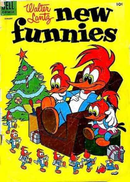 New Funnies 215 - Woody - Woodpecker - Christmas - Clockwork - Toys
