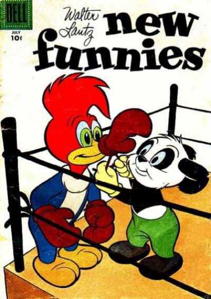 New Funnies 245 - Woodpecker - Panda - Boxing - Glove - Tying