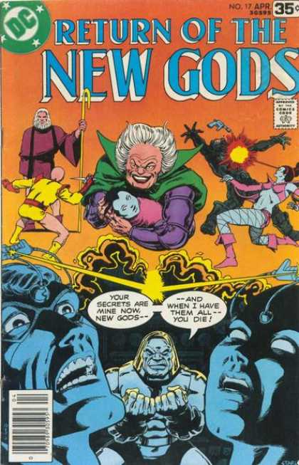 New Gods 17 - Return Of The - No 17 Apr - Your Secrets Are Mine Now - You Die - And I Have Them All - Jim Starlin