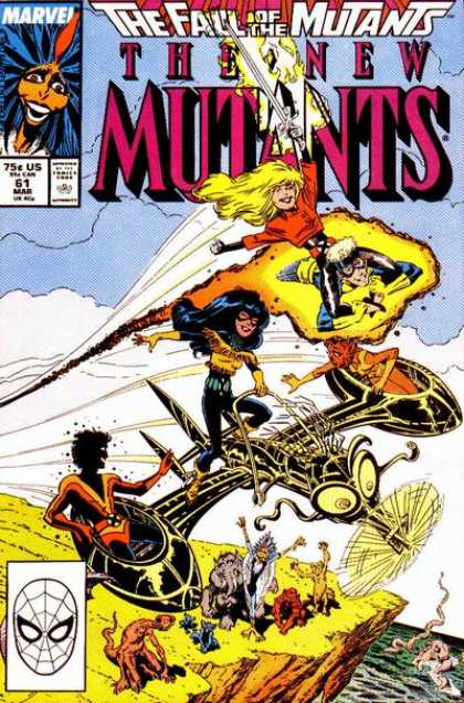 New Mutants 61 - Bret Blevins