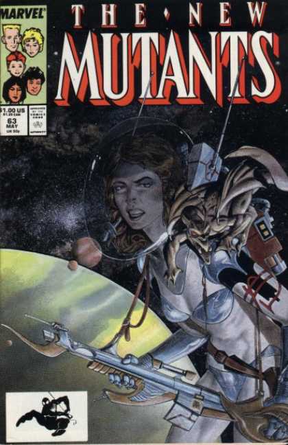 New Mutants 63 - Planet - Marvel - May - Space Suit - Alien - Carl Potts