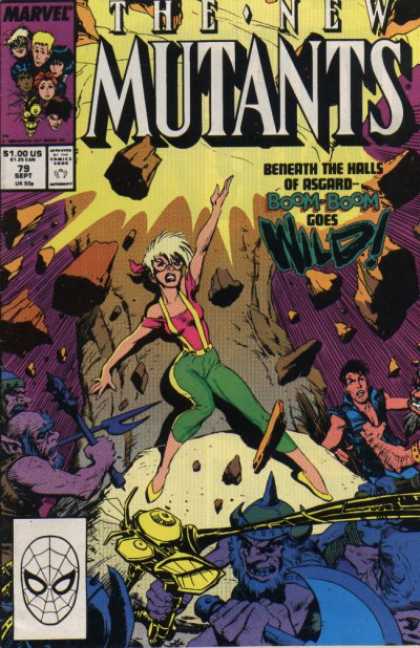 New Mutants 79 - Boom-boom - Bret Blevins