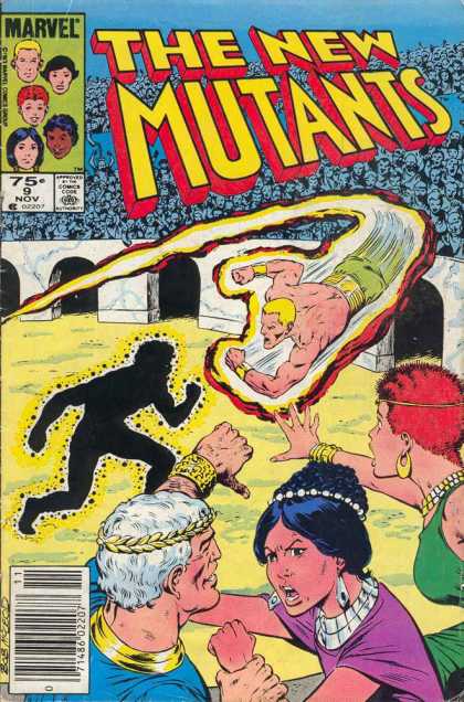 New Mutants 9 - Roman - Fight - Bob McLeod