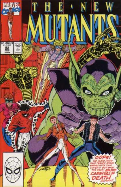 New Mutants 92 - Skrull - Rob Liefeld