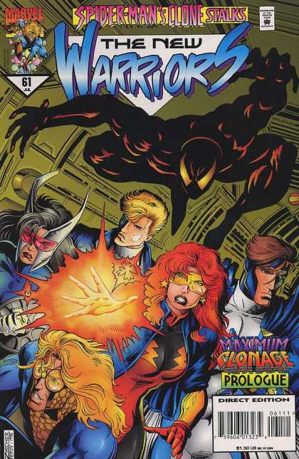 New Warriors 61 - Stalks - Prologue - Maximum - Direct Edition - Marvel