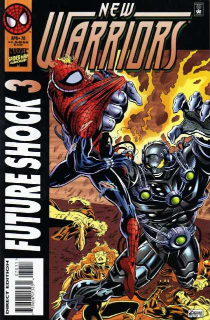 New Warriors 70 - Future Shock 3 - Hand - Grab - Claw - Robot