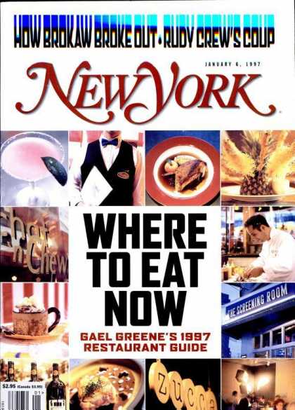 New York - New York - January 6, 1997