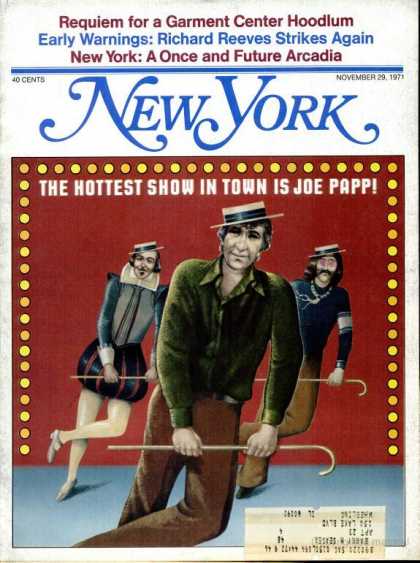 New York - New York - November 29, 1971