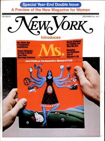 New York - New York - December 20, 1971