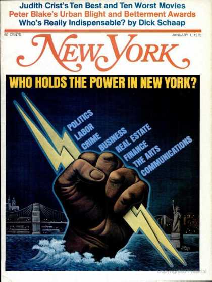 New York - New York - January 1, 1973