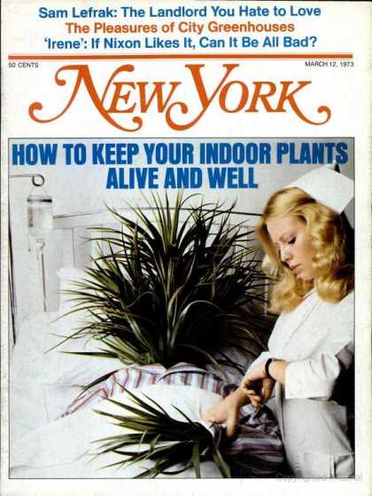 New York - New York - March 12, 1973