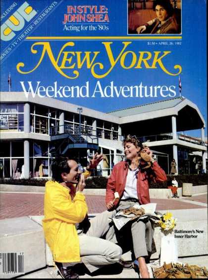New York - New York - April 26, 1982