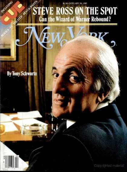 New York - New York - January 24, 1983