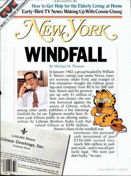 New York - New York - August 8, 1983
